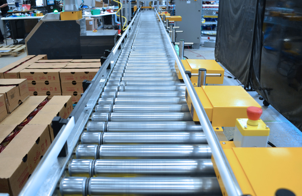 Custom packaging conveyors